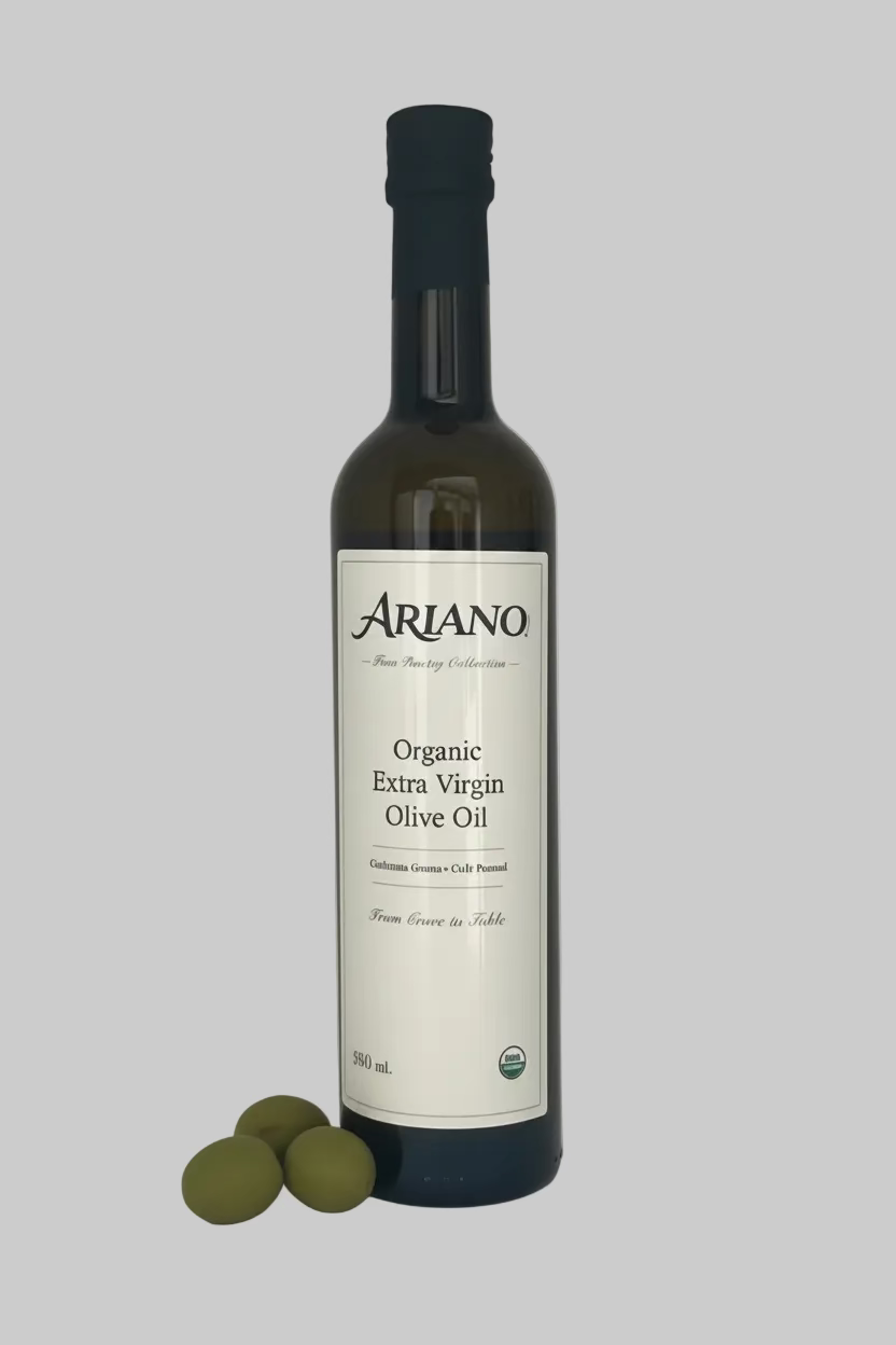 Organic Extra Virgin Olive Oil  500 ml 16.9 oz