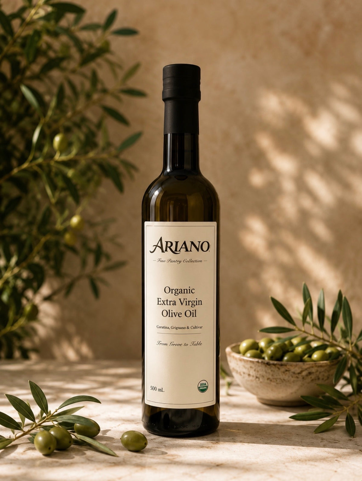 Organic Extra Virgin Olive Oil