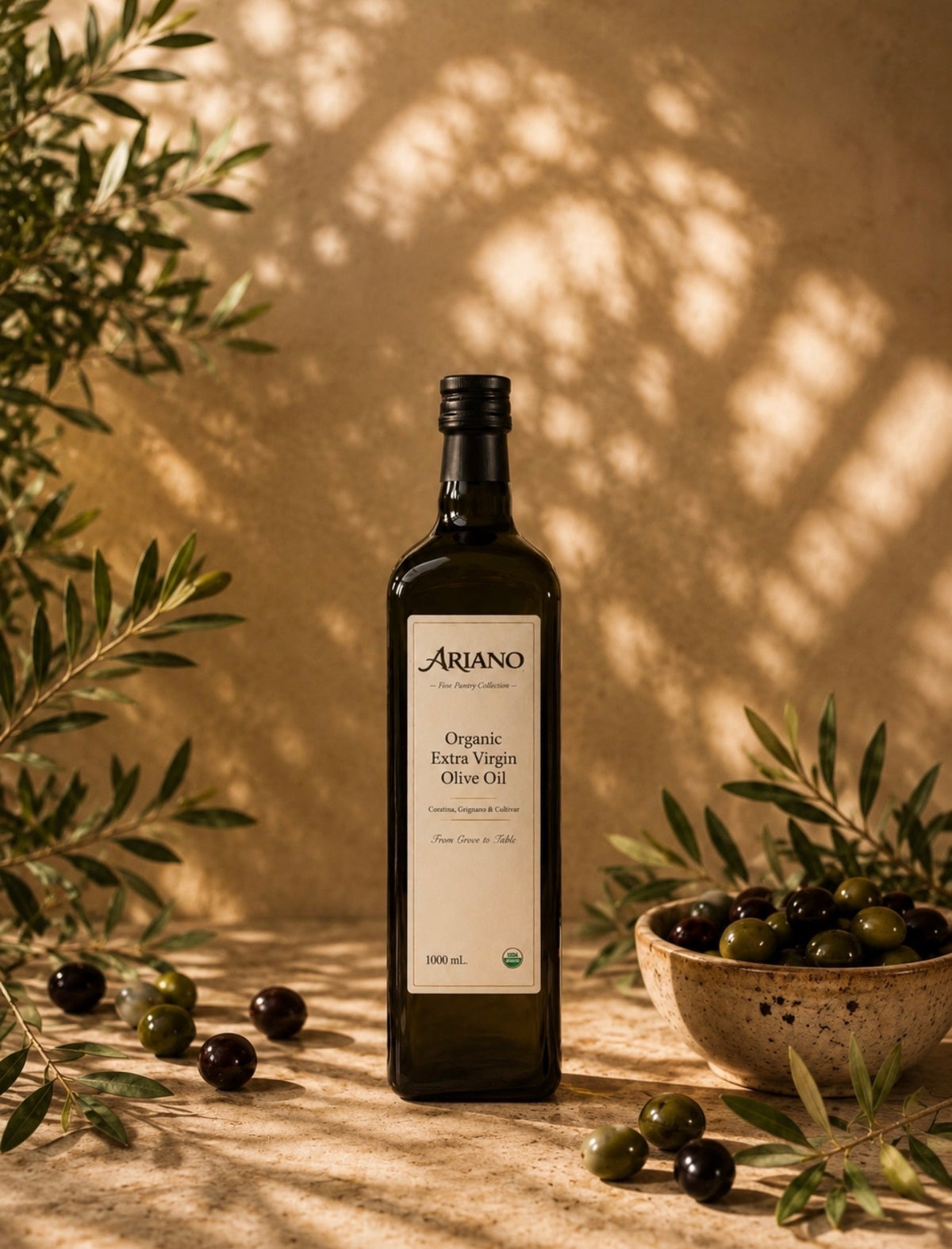 Organic Extra Virgin Olive Oil